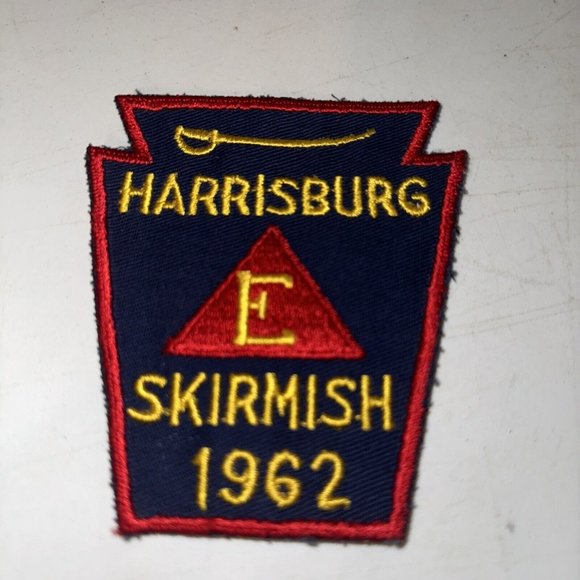Harrisburg E Skirmish 1962 Patch Field Officer Saber - Picture 4 of 7